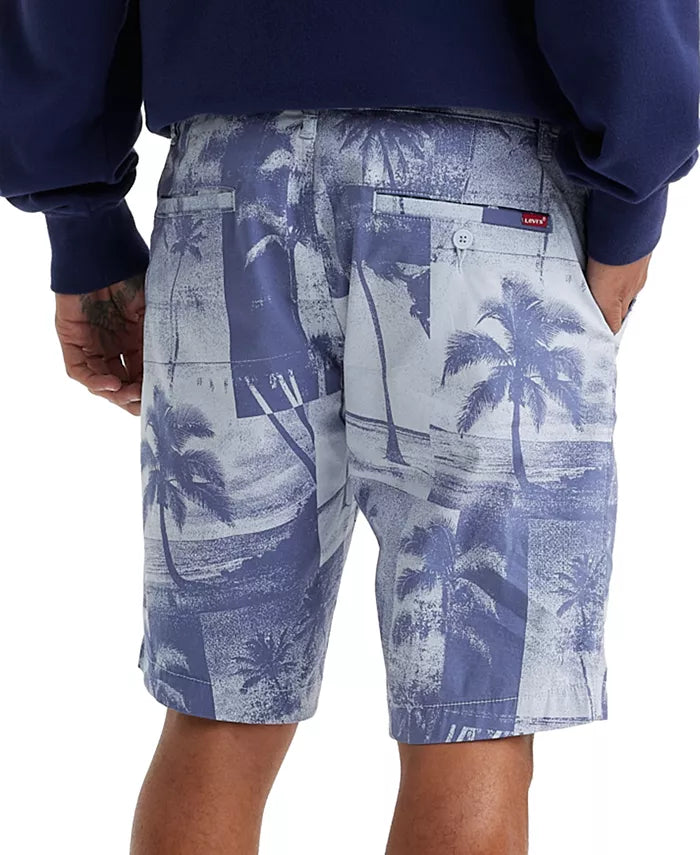 Levis Strauss & Co XX CHINO 9’ SHORTS Men’s -PALMS ON F-BLUE