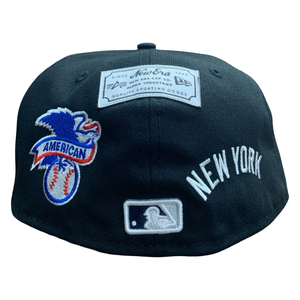 NEW ERA 5950 ALPHA INDUSTRIES- NEW YORK YANKEE/BLACK WHITE