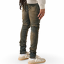 SERENED OUD STACKED JEANS Men’s -OUDWOOD - Moesports