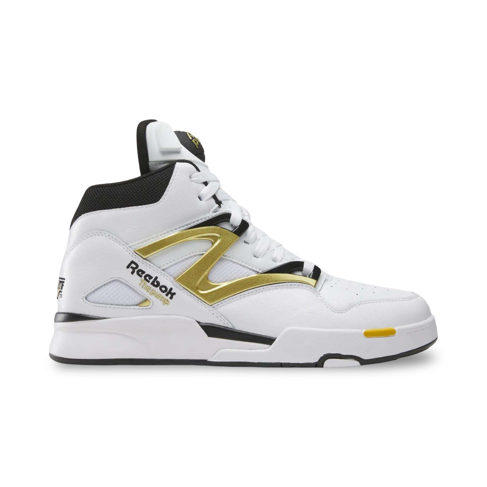 Reebok PUMP OMNI ZONE 2 - men's-WHITE /BLACK/GOLD