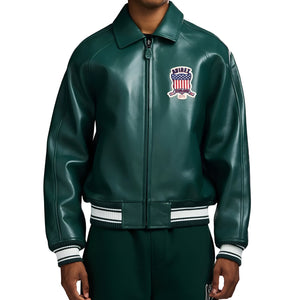 AVIREX   ICON  LEATHER JACKET Men’s -HUNTER /CHASSEAUR