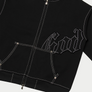 GODSPEED OG LOGO STITCHED SWEATSUIT- BLACK/BLACK