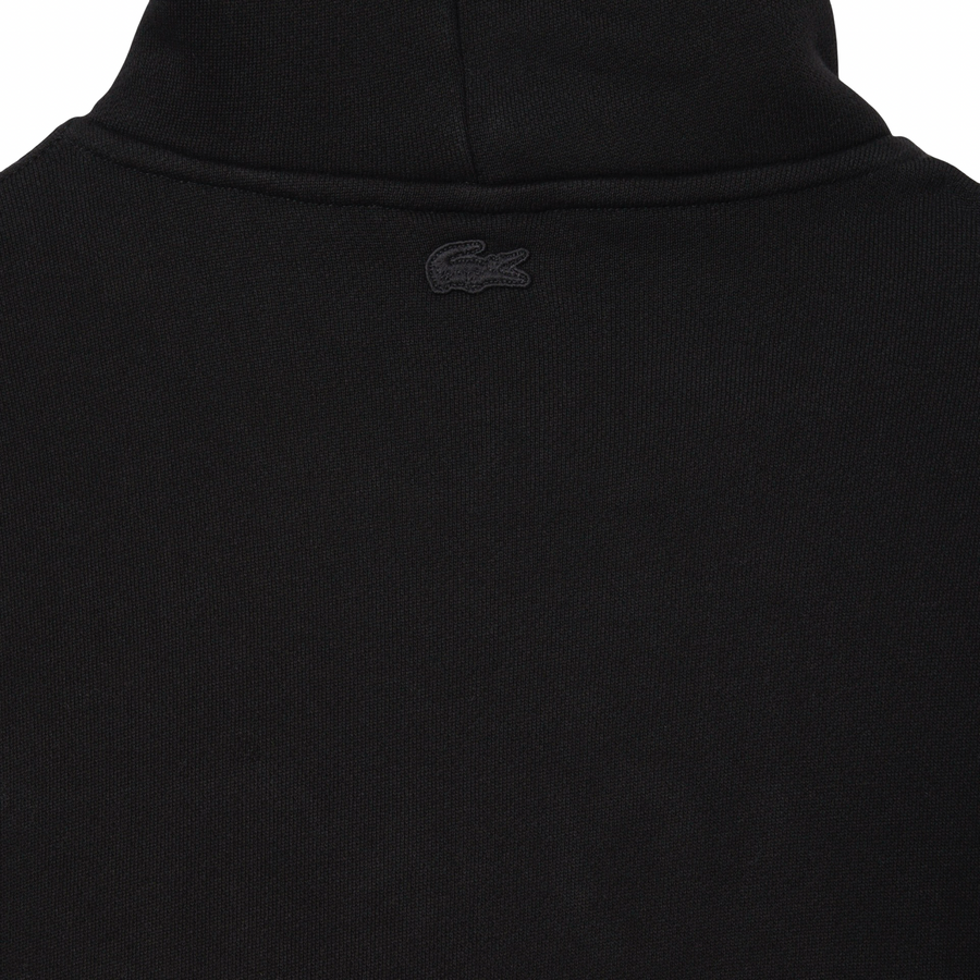 LACOSTE LOOSE FIT PARIS HOODIE FLEECE -Men’s -BLACK-031