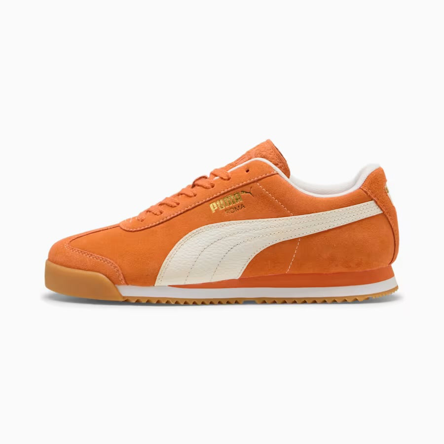 PUMA ROMA SUEDE MEN -MAPLE SYRUP-WARM WHITE-GUM