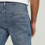 G-Star D- STAQ 3D SLIM Men’s -FADED BLUE PEBBLE RESTORED