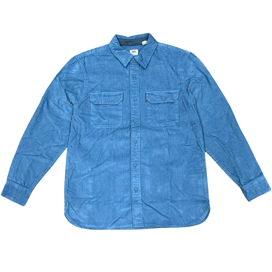 Levis Strauss & Co CORDUROY SHIRT Men’s -LIGHT BLUE