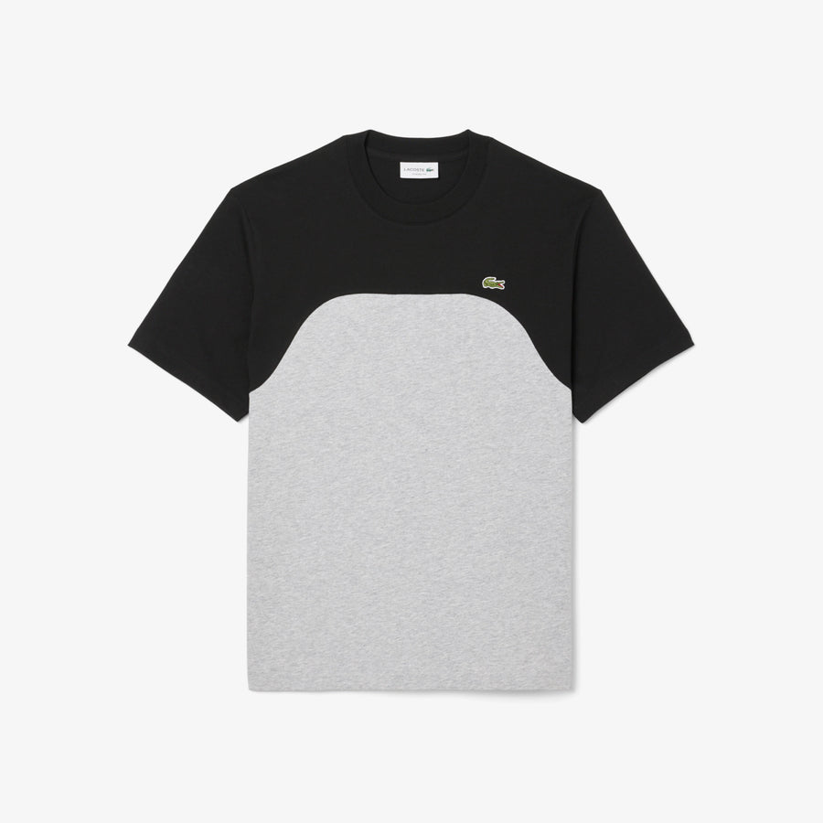 LACOSTE COLORBLOCK T-SHIRT Men’s - GREY CHINE-LY3