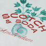 SCOTCH & SODA   FRONT AND BACK ARTWORK RELAXED -FIT  T-SHIRT  MEN’S / BRIGHT WHITE