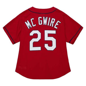 Mitchell & Ness MLB AUTHENTIC BP JERSEY ST LOUIS CARDINALS  Men’s -RED BLUE