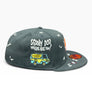 NEW ERA 5950 CUSTOM FITTED- NEW YORK KNICKS - SCOOBY DOO - GLOW IN THE DARK /BLACK ORANGE