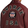 AVIREX ICON LEATHER JACKET Men’s -OXBLOOD/BORDEAUX
