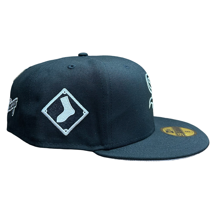 NEW ERA 5950 ALPHA INDUSTRIES CHICAGO WHITE SOX ‘ - BLACK WHITE