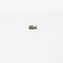 LACOSTE PRINTED COTTON CREW NECK T-SHIRT Men’s -WHITE-001