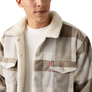 Levis Strauss & Co TRUCKER SHERPA JACKET Men’s -BEIGE