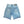 MIXED EMOTION Blue "ME" Rhinestone Denim Shorts