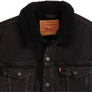 Levis Strauss & Co SHERPA TRUCKER JACKET Men’s - FADED BLACK