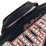 PELLE PELLE  ALL TIME CHAMPION LEATHER JACKET Men’s -NAVY/CABERNET/SILVER /WHITE