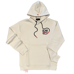 ROBERTO VINO  SNAKE LOGO HOODY Men’s -BEIGE
