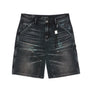 Cult of Individuality GRUNGE CARPENTER SHORTS-BLACK CANVAS