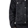 SERENEDE  SOUVENIR DENIM JACKET Men’s -BLACK - Moesports