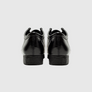 Clark’s WALLABEE BOOT LOW Men’s - BLACK HI SHINE LEATHER