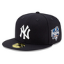NEW ERA 5950 CUSTOM FITTED-NEW YORK YANKEE/WORLD SERIES 2000  / NAVY WHITE