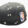 NEW ERA 5950 CUSTOM FITTED- NEW YORK KNICKS - SCOOBY DOO - GLOW IN THE DARK /BLACK ORANGE