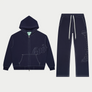 GODSPEED OG LOGO STITCHED SWEATSUIT- NAVY/NAVY