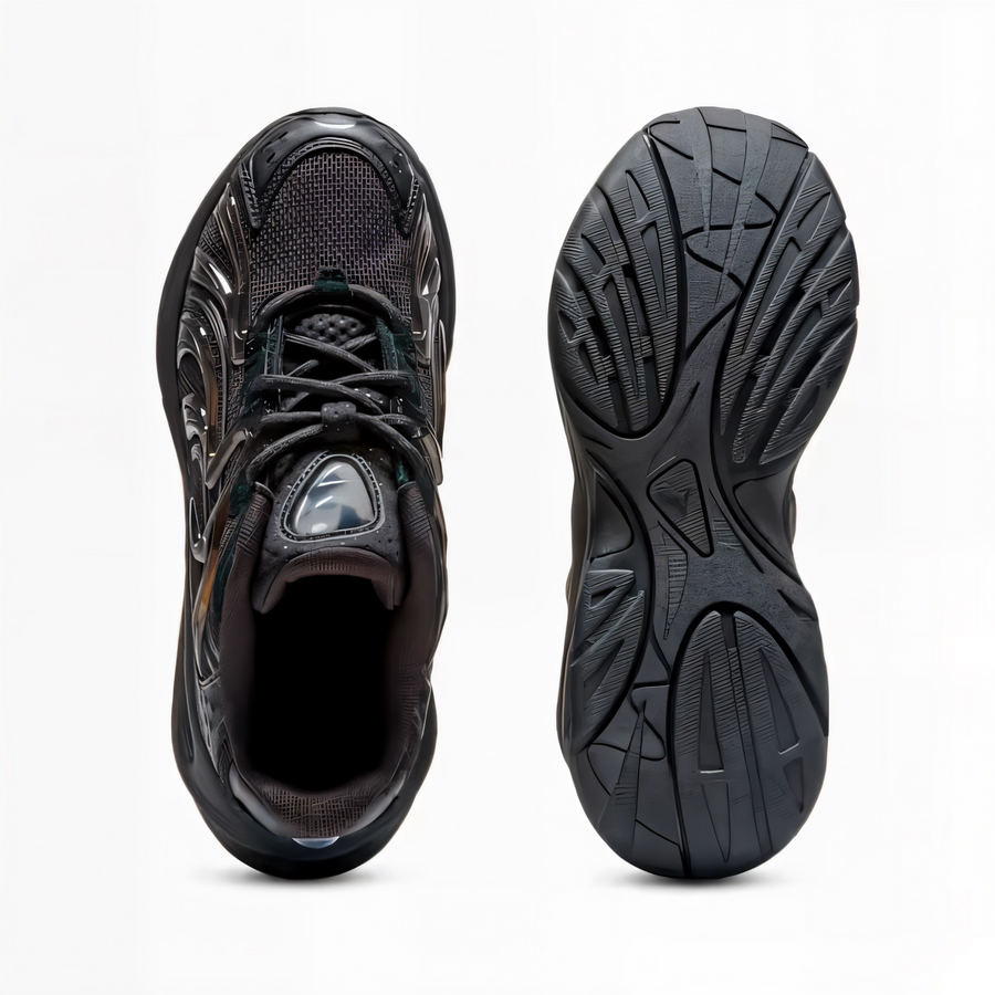 PUMA INVERSE UPGRADE Junior’s - BLACK - SILVER-FLAT DARK GRAY