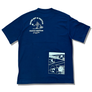 LACOSTE FRENCH HERITAGE TENNIS PRINTED CREW NECK T-SHIRT Men’s -NAVY BLUE