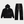 GODSPEED OG LOGO STITCHED SWEATSUIT- BLACK/BLACK