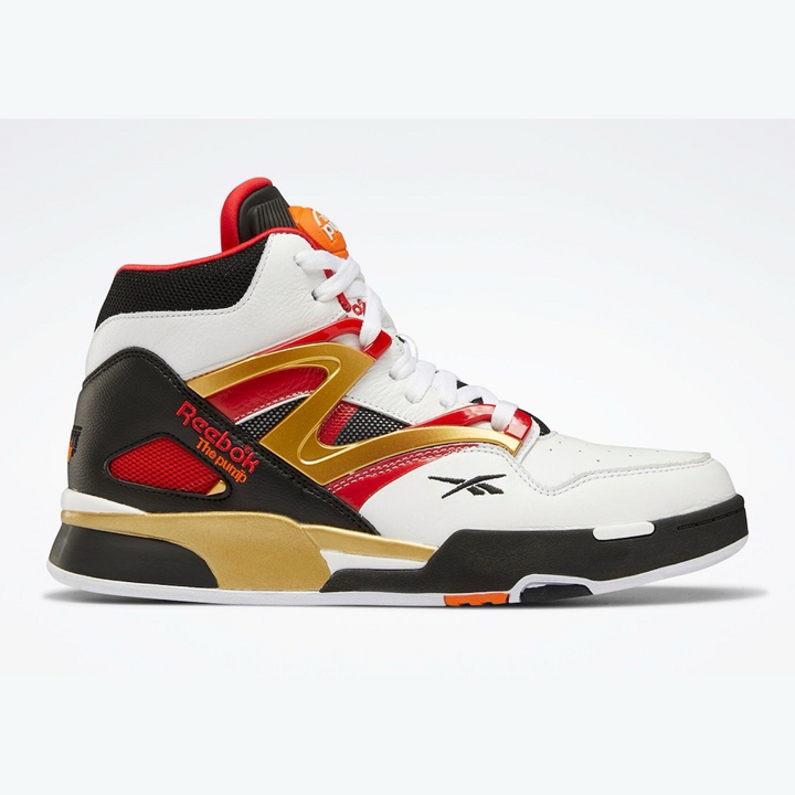 Reebok PUMP OMNI ZONE-WHITE/BLACK/ RED