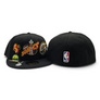 NEW ERA 5950 CUSTOM FITTED-MULTI-LOGO SUPER SONICS / BLACK MULTI