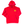 ROBERTO VINO BORN TO RISE LOGO HOODY  Men’s -RED
