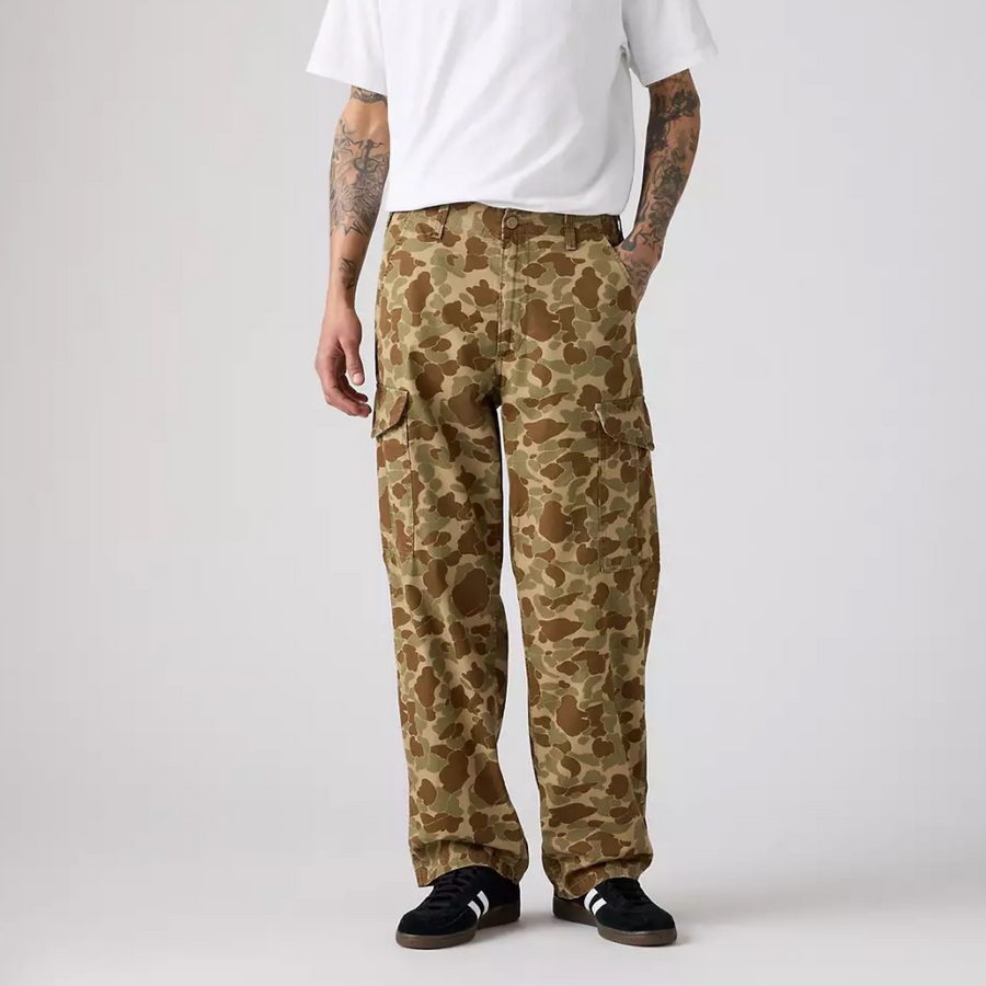 Levis Strauss & Co - XX BAGGY CARGO PANTS Men's-CLASSIC DUCK CAMO