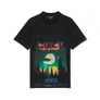 Cult of Individuality SHORT SLEEVE CREW NECK ALIENS Men’s -BLACK