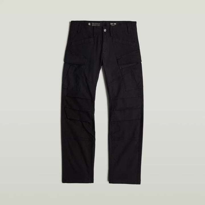 G-Star RAW ZIP 3D REGULAR STRAIGHT CARGO-PANT Men’s -DK  BLACK GD