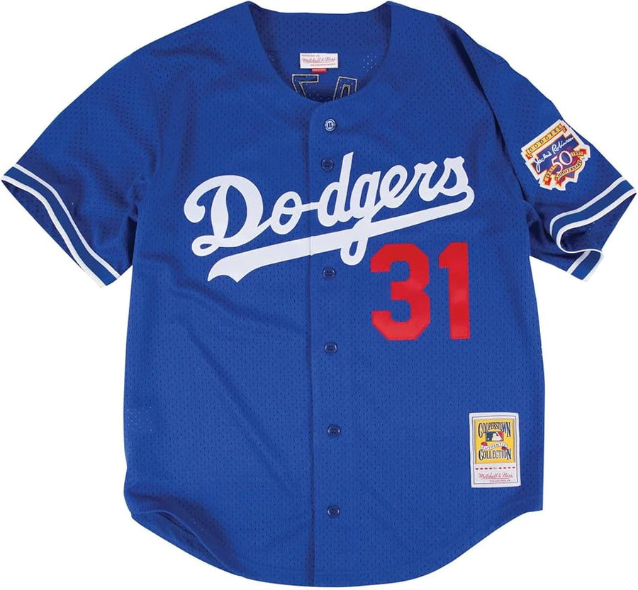 Mitchell & Ness MLB AUTHENTIC BP JERSEY LOS ANGELES DODGERS Men’s -ROYAL BLUE WHITE RED