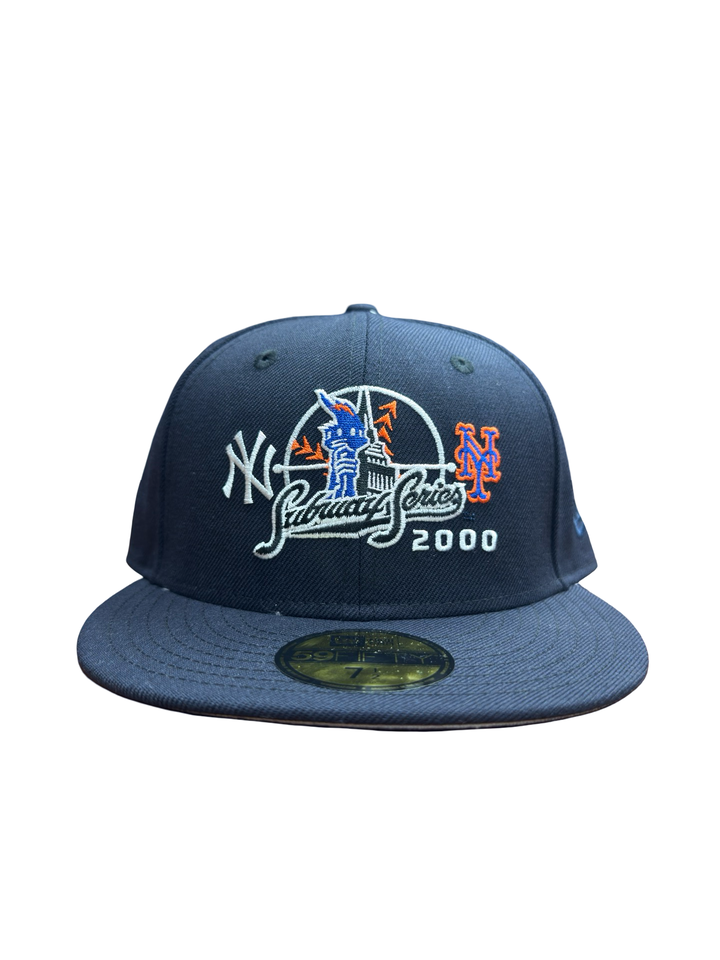 NEW ERA 5950 CUSTOM FITTED-NEW YORK SUBWAY SERIES /NAVY WHITE