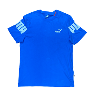 Puma POWER COLORBLOCK TEE US -Men’s- NEBULAS BLUE