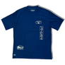LACOSTE FRENCH HERITAGE TENNIS PRINTED CREW NECK T-SHIRT Men’s -NAVY BLUE