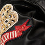 PELLE PELLE UNRIVALED ANNIVERSARY 1978 LEATHER JACKET Men’s -BLACK/CABERNET /NAVY//IVORY