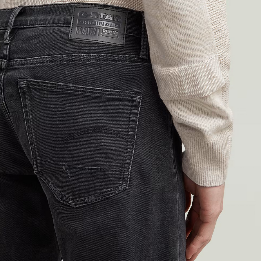 G-Star 3301 SLIM Men’s -WORN IN RIPPED GREY SACRAMENTO