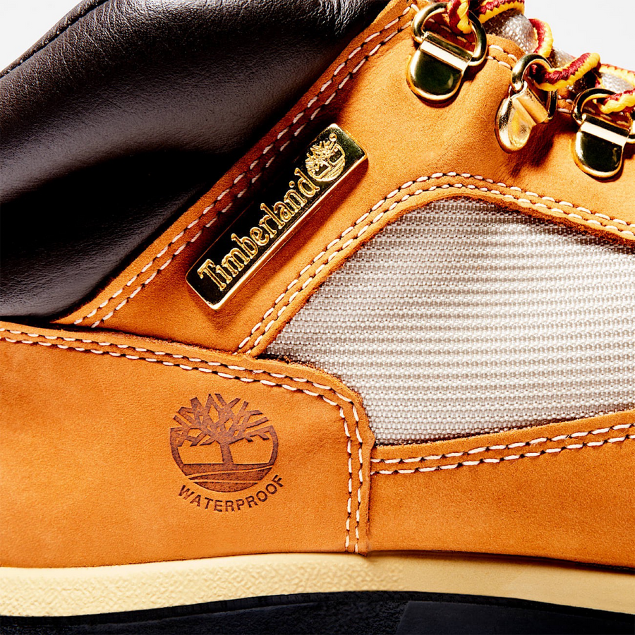 Timberland FIELD BOOT MID LACE WATERPROOF Men’s - WHEAT NUBUCK