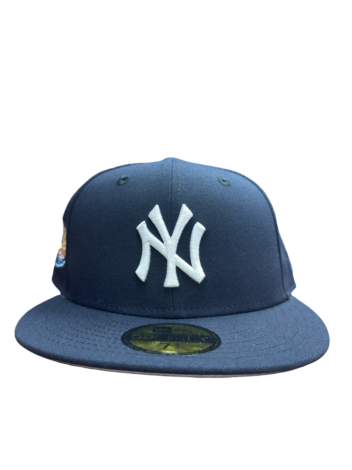 NEW ERA 5950 CUSTOM FITTED-NEW YORK YANKEE/NAVY  WHITE 2009