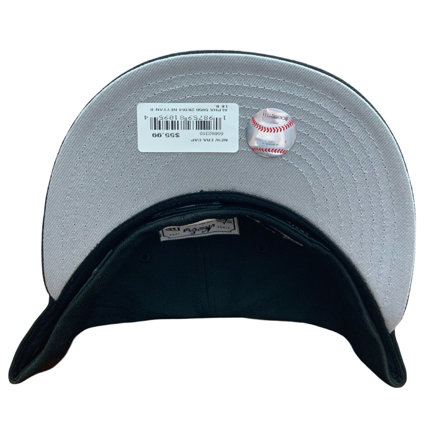 NEW ERA 5950 ALPHA INDUSTRIES- NEW YORK YANKEE/BLACK WHITE
