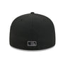NEW ERA 5950 SIDE SCRIPT -NEW YORK METS -BLACK