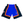 MITCHELL & NESS - NBA SWINGMAN ROAD -SHORTS - KNICKS 1996 - MENS -ROYAL/BLACK ORANGE
