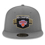 NEW ERA 950 CHAMPIONS 2026 NEW YORK KNICKS SCOREBOARD SNAPBACK-LIGHT GREY