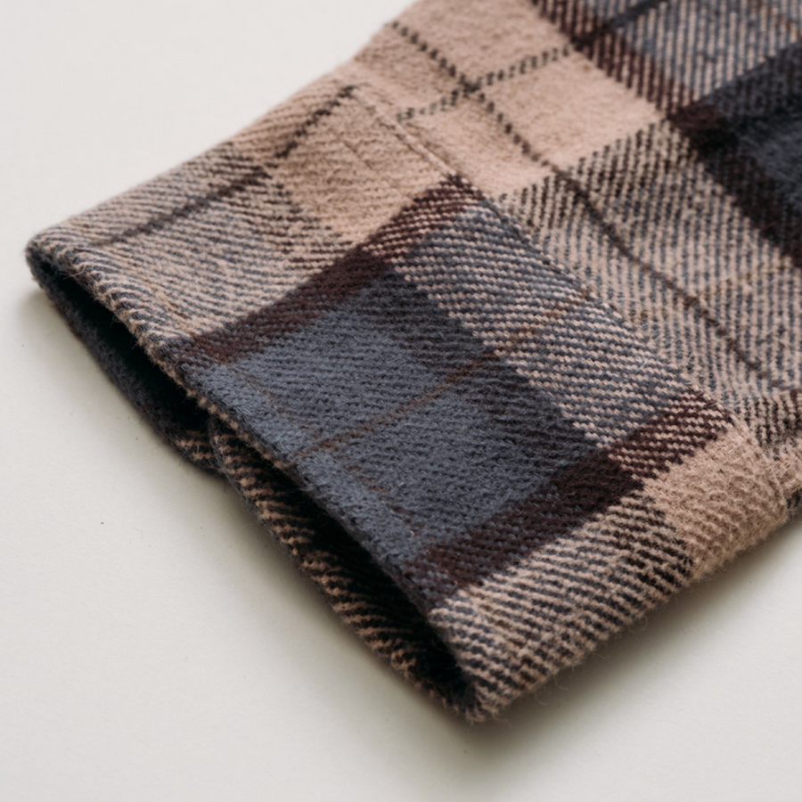Schott Bros. PLAID FLANNEL SHIRT Men’s -KHG